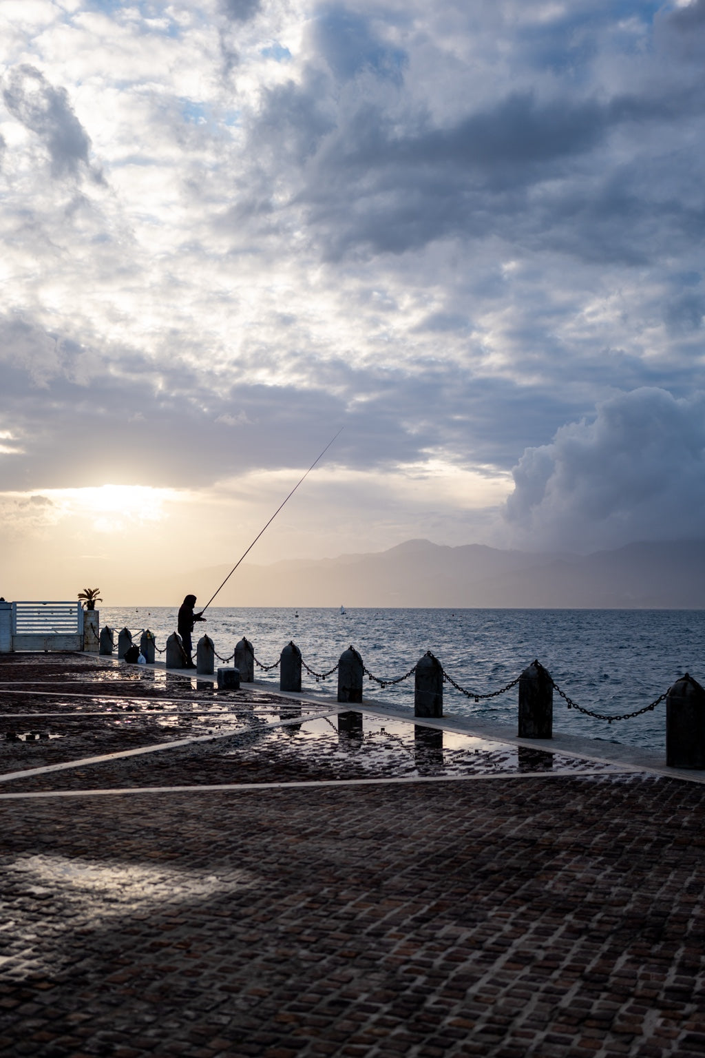 Evening light on the waterfront