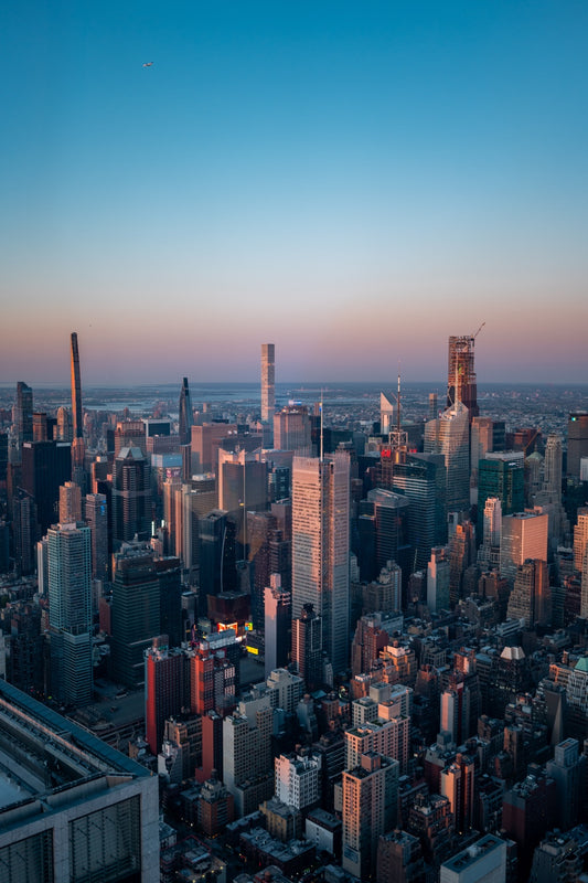 Manhattan in the evening light