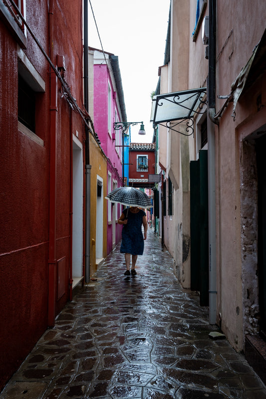 A quiet lane in Venice